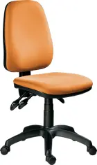 333 ASYN židle kancelářská, látka DO DORA D 09 - látka oranžová